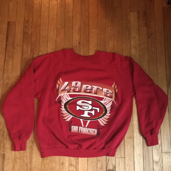 49ers sweatshirt vintage